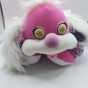 Vintage 1992 Tiger Toys Silly Friends Pink Barking Slinky Dog